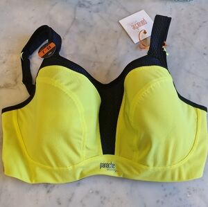 NWT Panache Neon Yellow Sports Bra